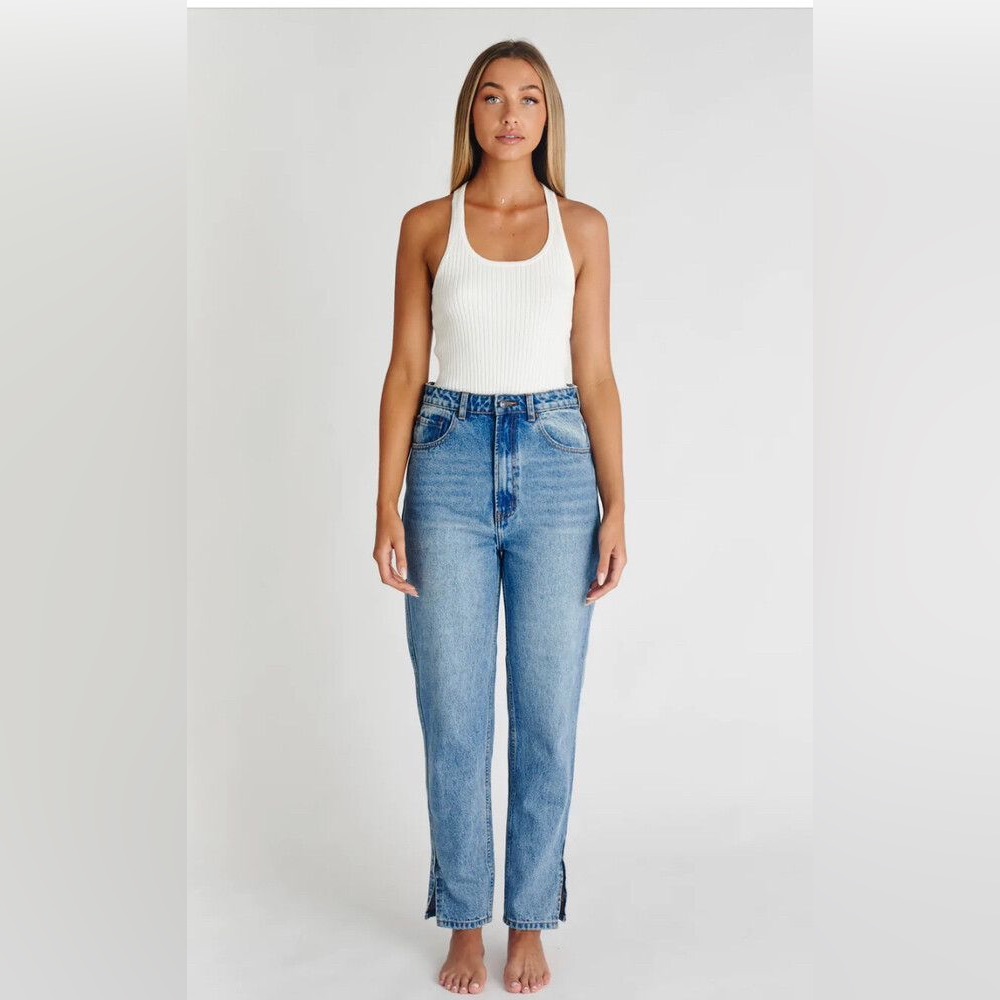One Mile The Label Mom Jeans
